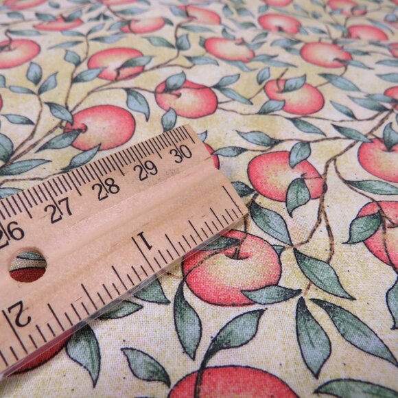Peaches by Beth Yarbarro cotton/polyester 44"wide 2 yards & 32" long - Picture 8 of 11